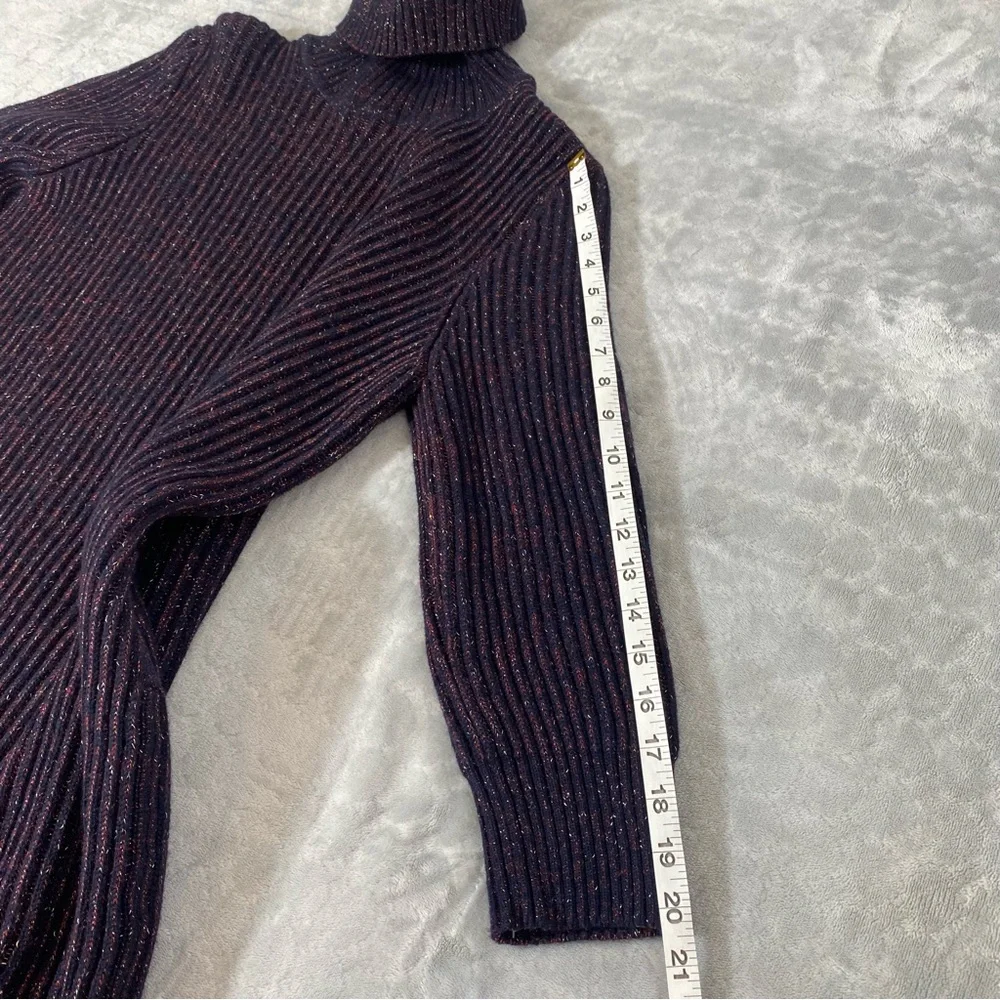 CHANEL DRESSES Roll Neck Sweater Dress Cashmere Blend Size 46 FRANCE